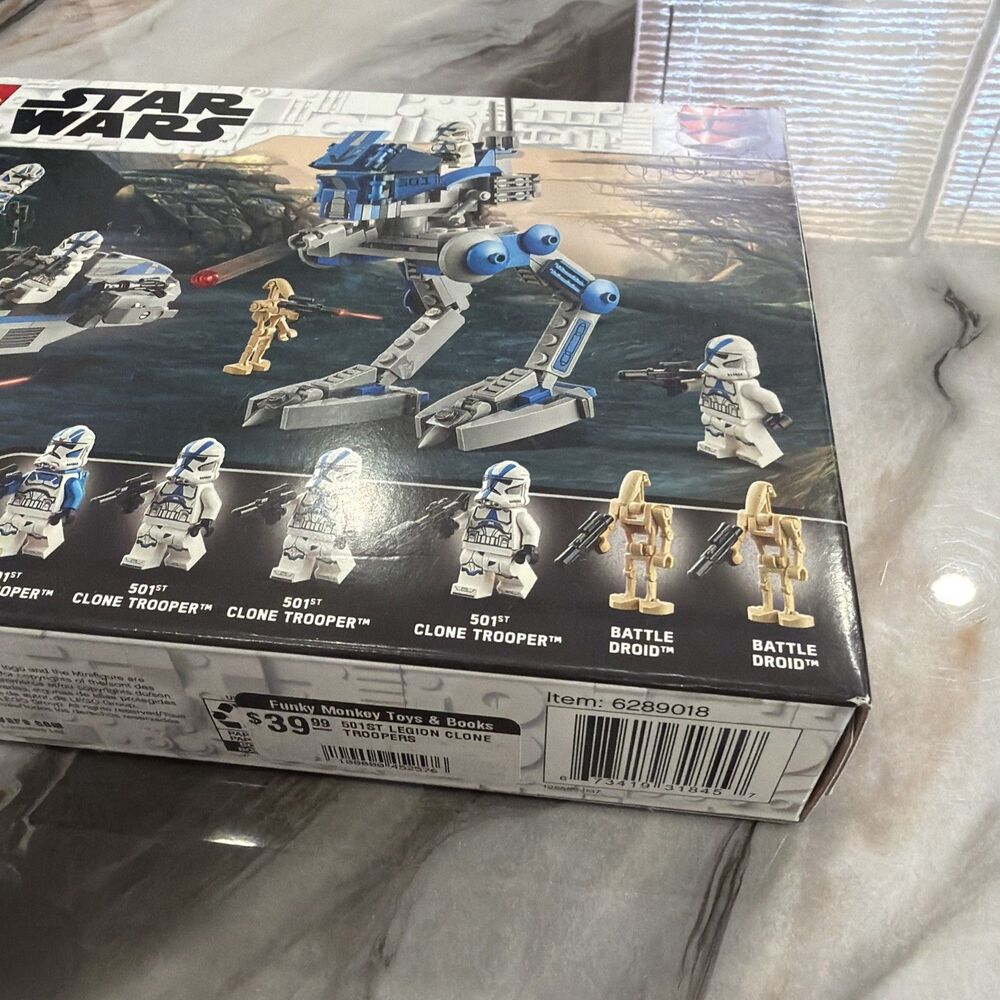LEGO Star Wars 75280 501st Legion Clone Troopers Battle Pack NISB, Retired, Rare - Picture 2 of 12